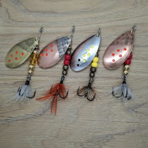 Virra limitowany zestaw błystek obrotowych na szczupaka